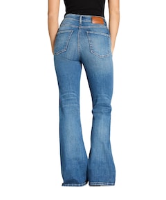 Fabienne pocket dames jeans blauw