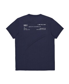 Heren T-shirt blauw