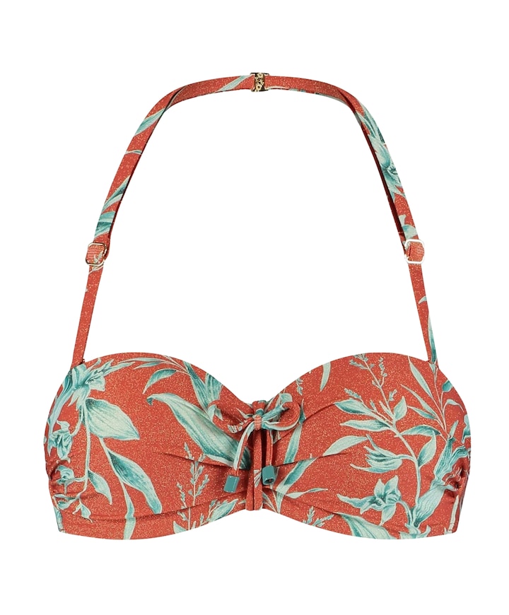 Dames bikinitop brique