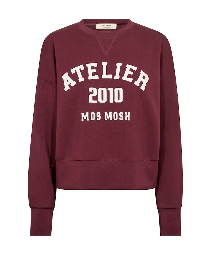 Dames sweater bordeaux