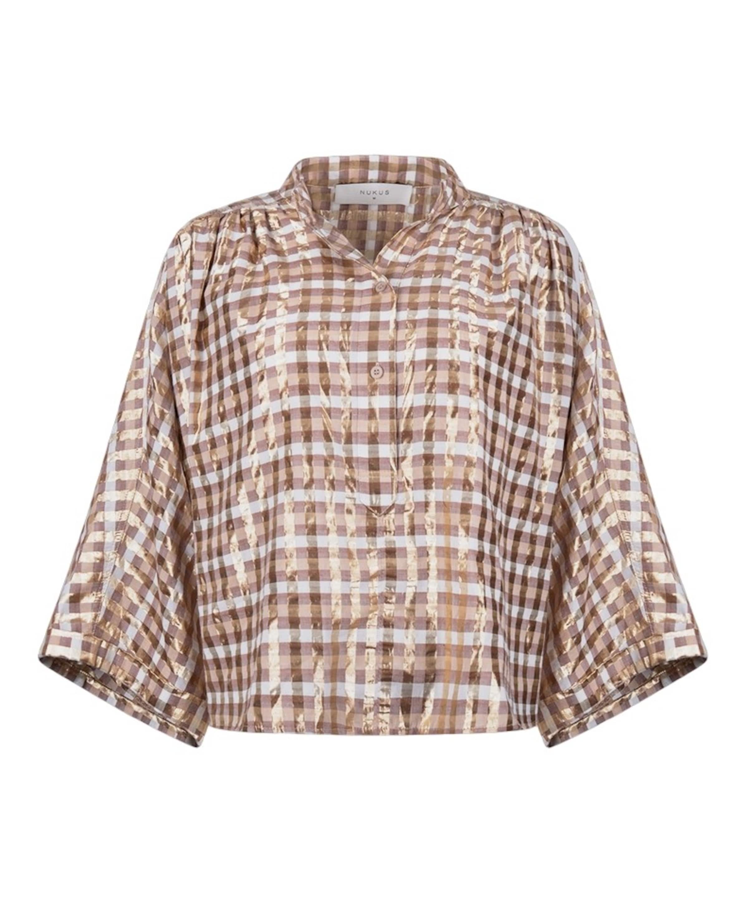 Dames blouse beige