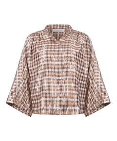 Dames blouse beige