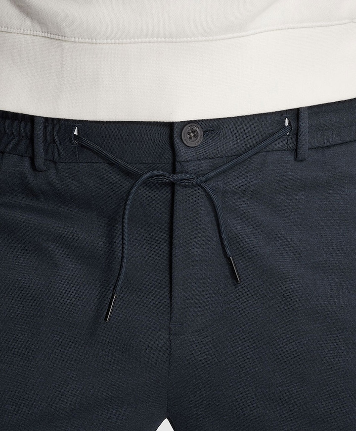 CYLAS CHINO YARN DYE heren broek blauw