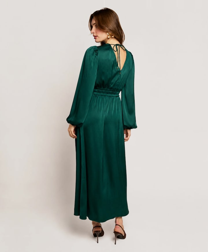 Dames jurk groen