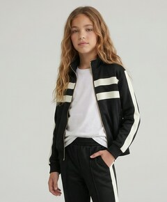 Meisjes vest zwart