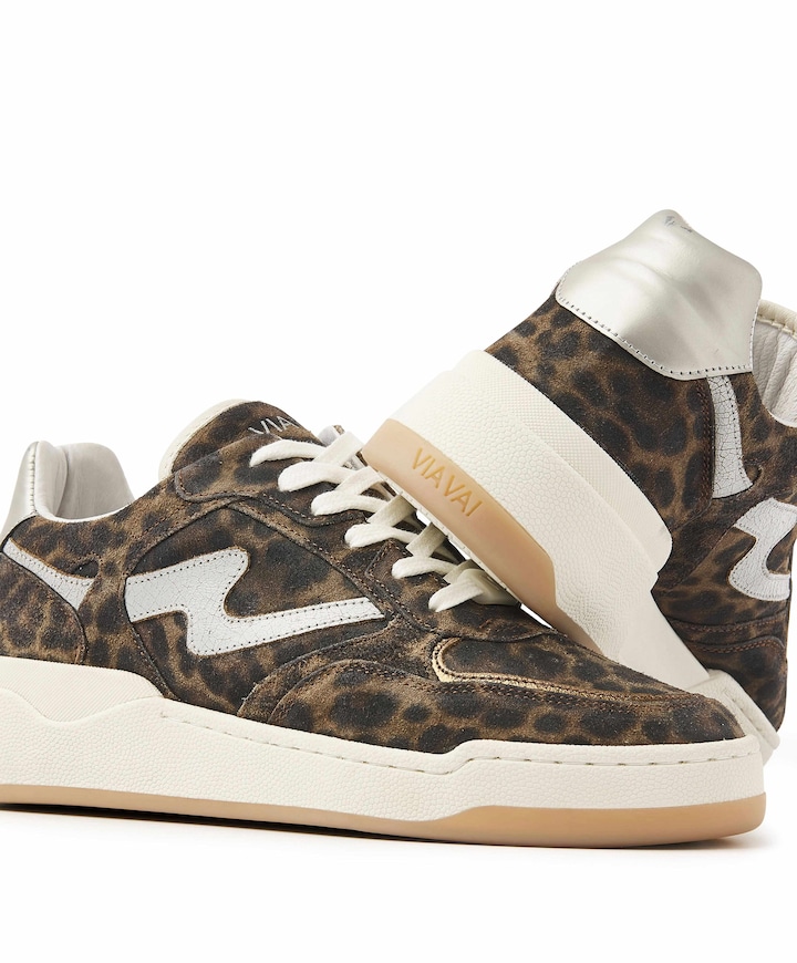 Sam Levi dames sneakers bruin