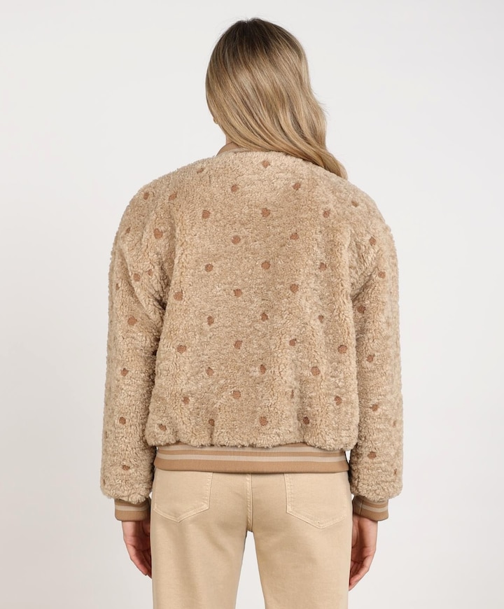 Dames jas beige