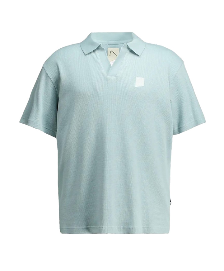 Heren polo blauw