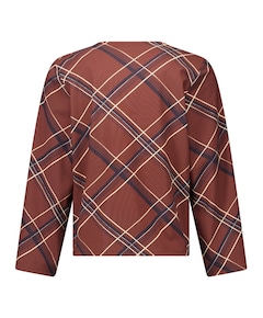 Dames longsleeve bruin