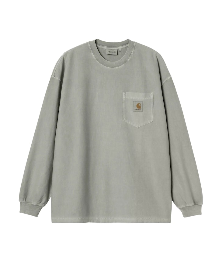 Heren longsleeve groen