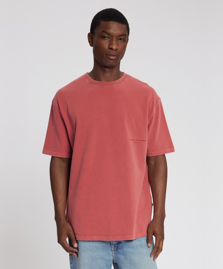 Heren T-shirt rood