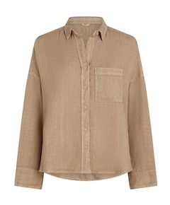 Dames blouse beige