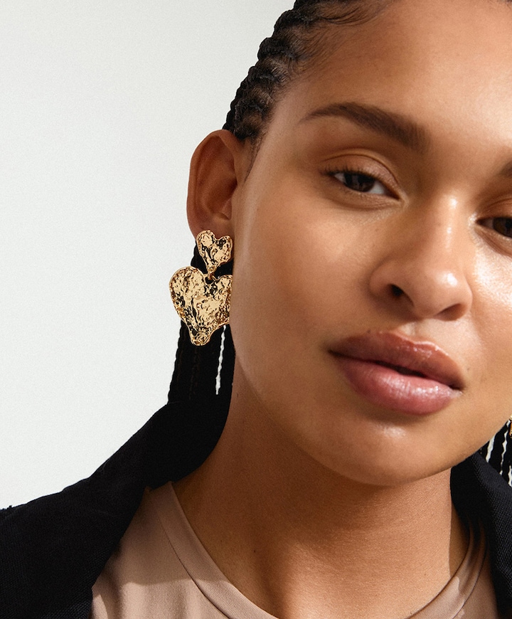 Dames oorbellen goud