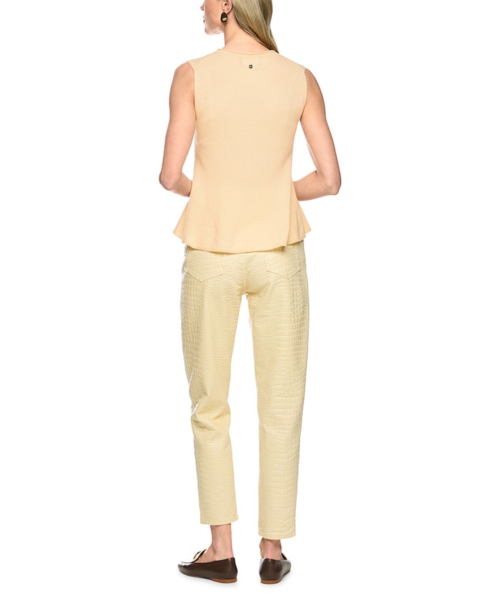 Dames top beige