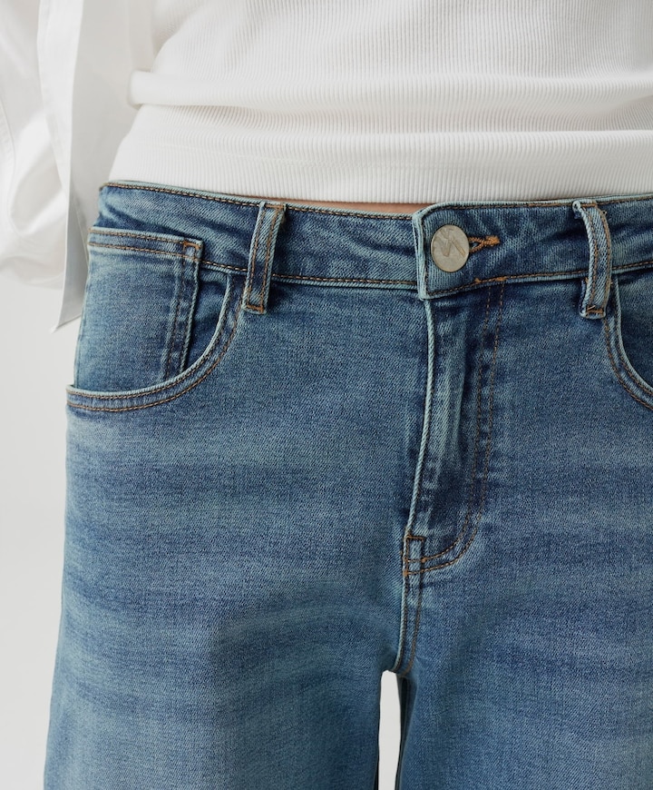 Lissie boldy dames jeans blauw