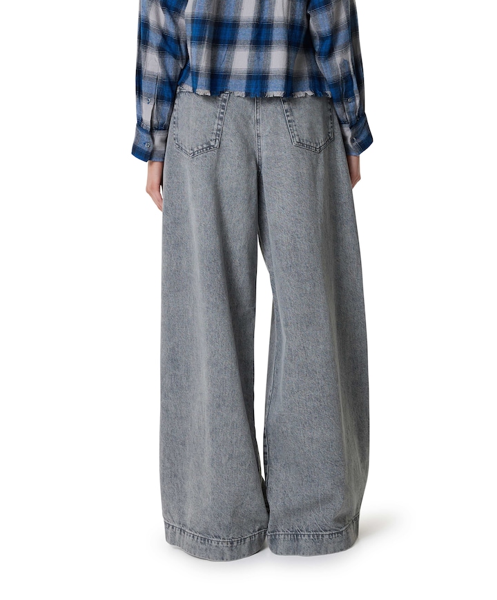 74/POPS61 dames jeans grijs