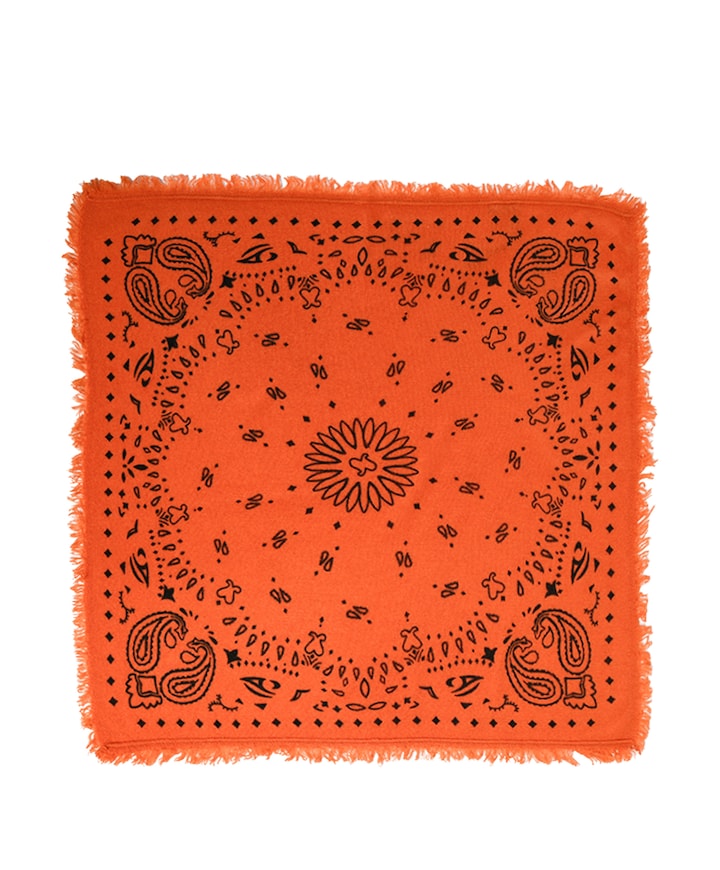 Dames sjaal oranje
