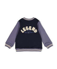 Jongens jas blauw