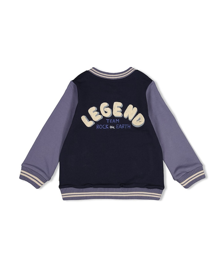 Jongens jas blauw