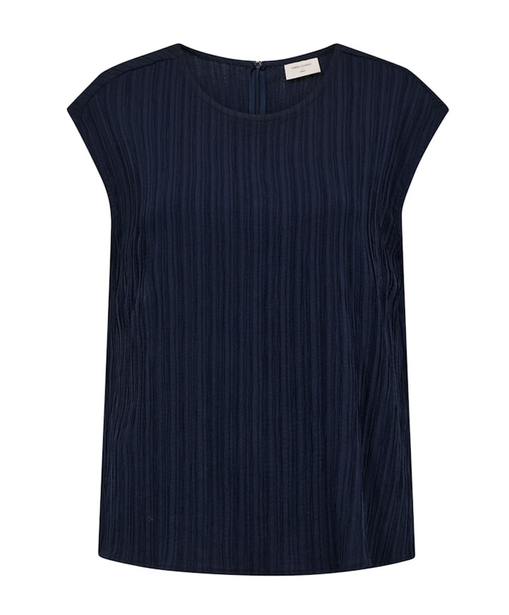 Dames top blauw