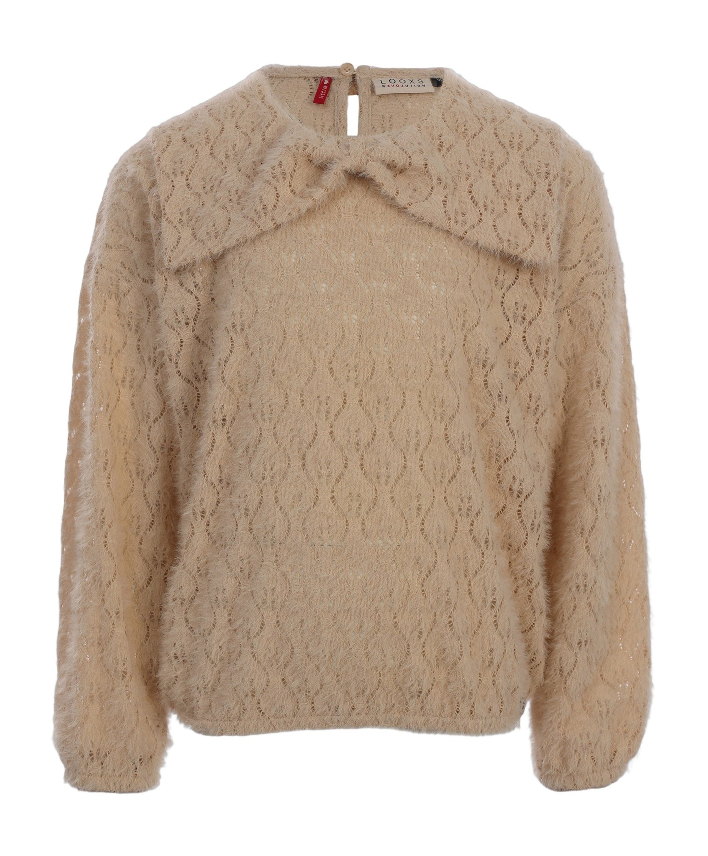 Meisjes trui beige