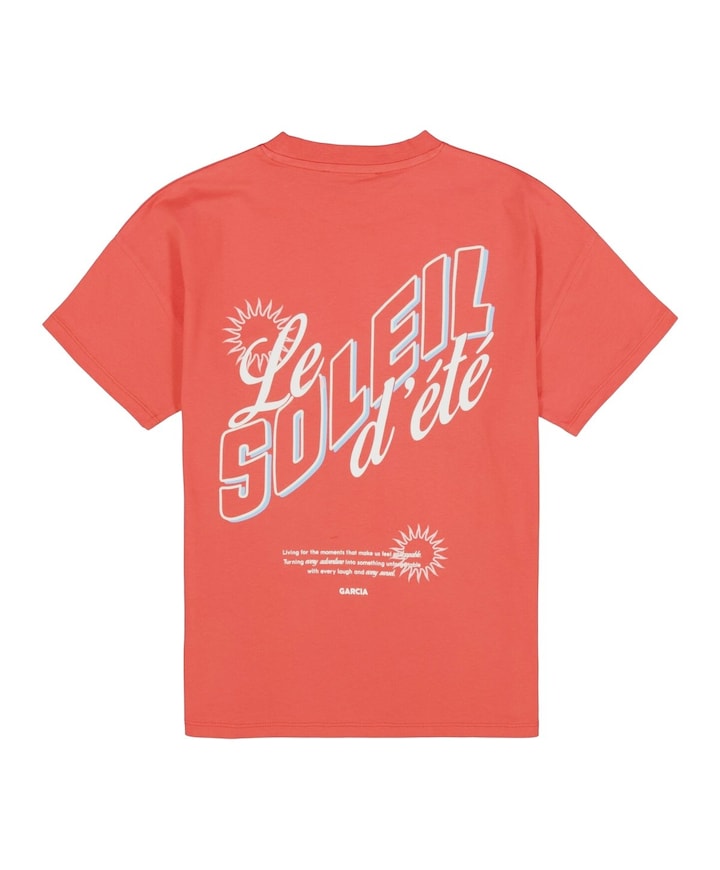 Meisjes T-shirt rood
