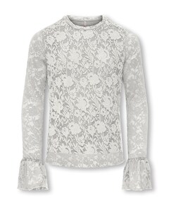 Meisjes longsleeve ecru