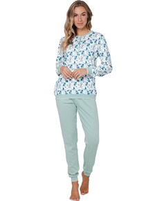 Dames pyjamaset groen