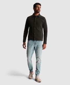 Heren vest grijs
