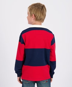 Jongens polo rood