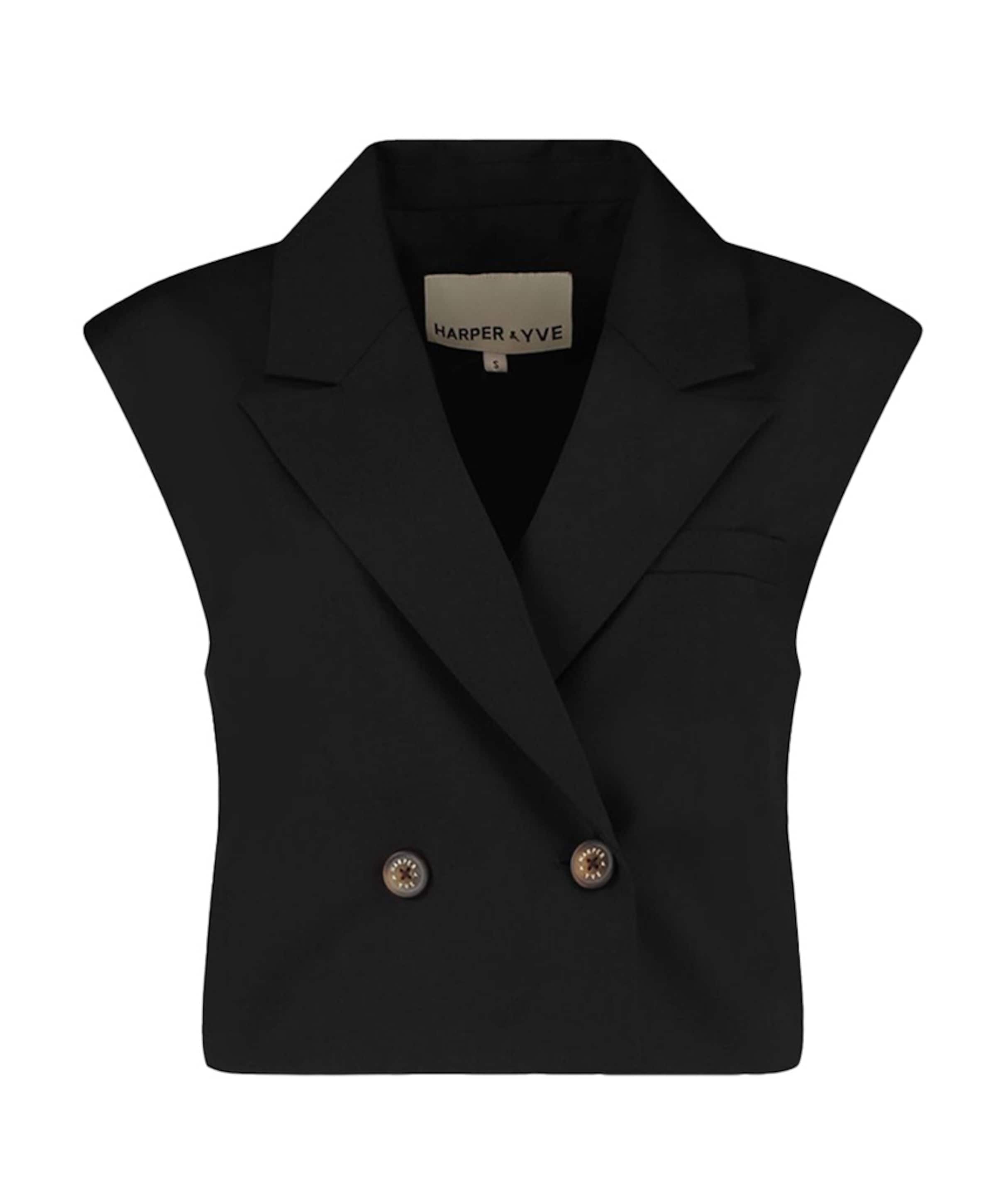 Dames gilet zwart