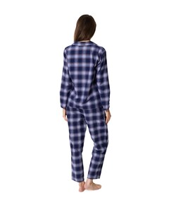 Dames pyjamaset blauw