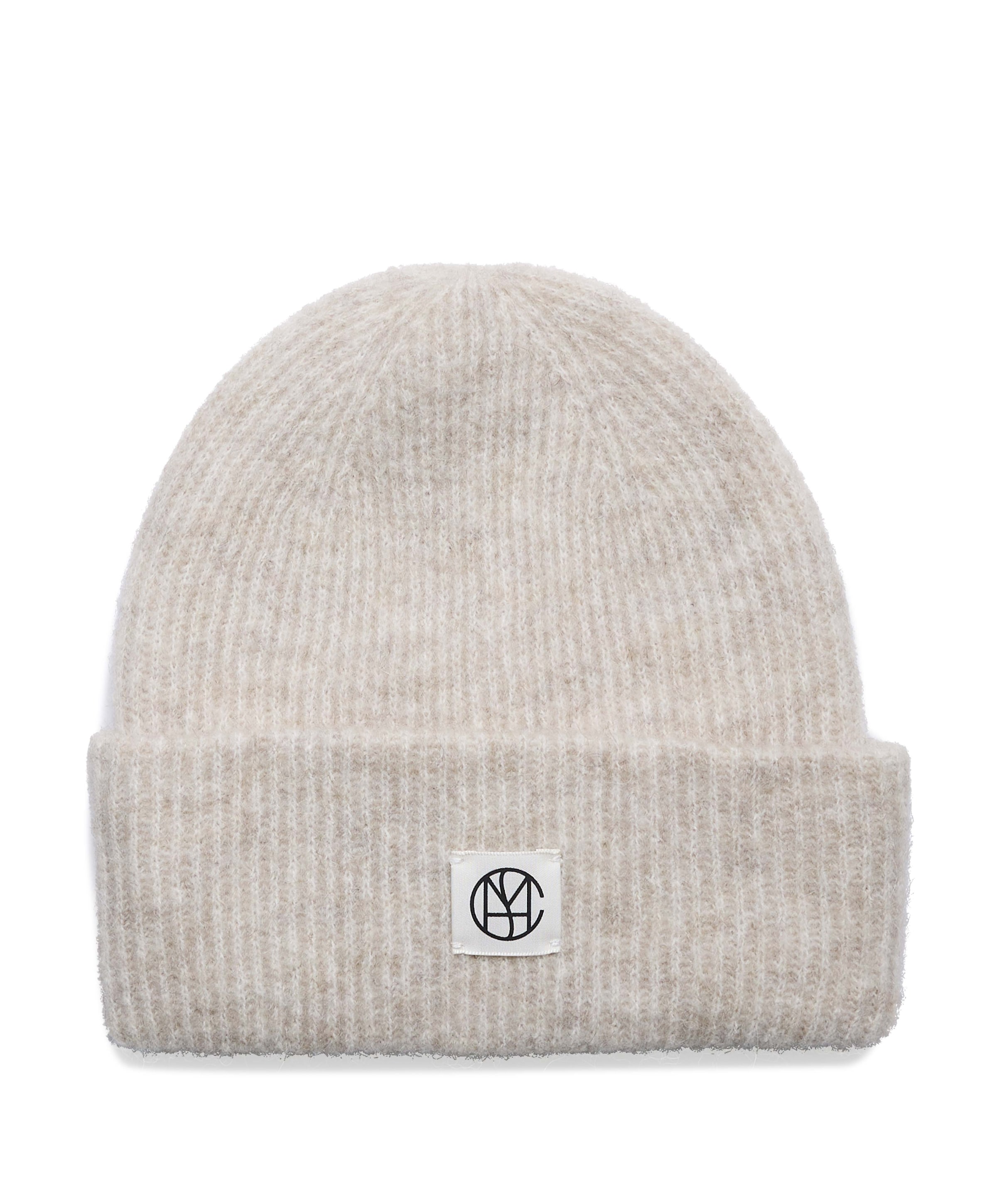 Dames muts beige