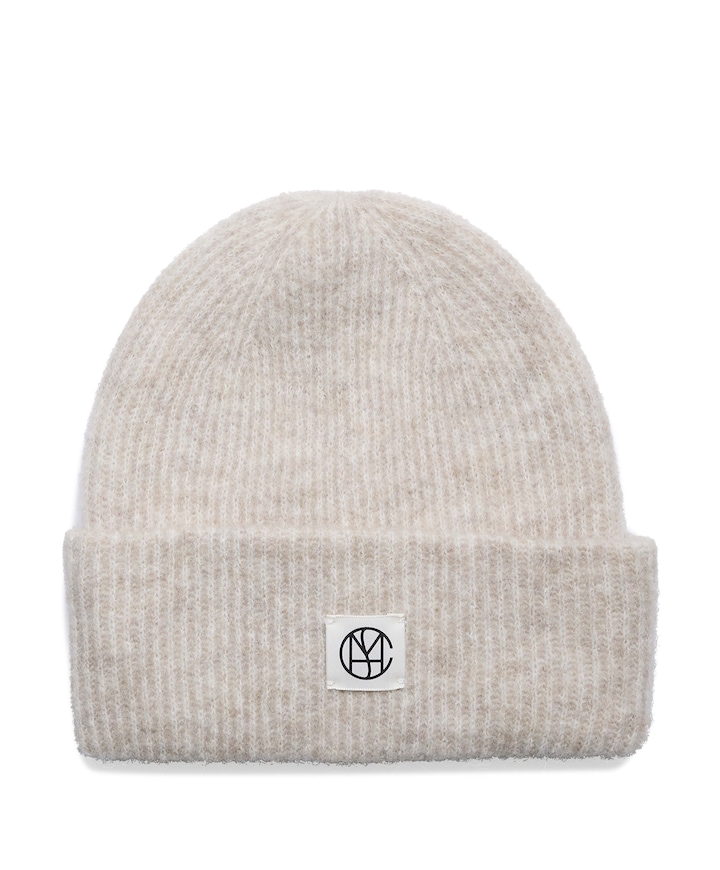 Dames muts beige