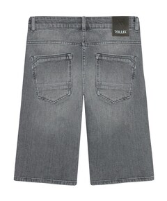 Straight jongens korte broek grijs