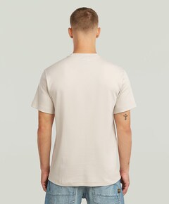 Heren T-shirt ecru