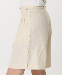 Carlo dames korte broek ecru