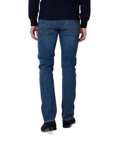 Nick Slim 5 Pocket jeans blauw