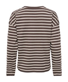 Dames longsleeve bruin