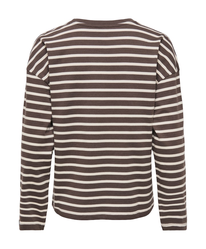 Dames longsleeve bruin