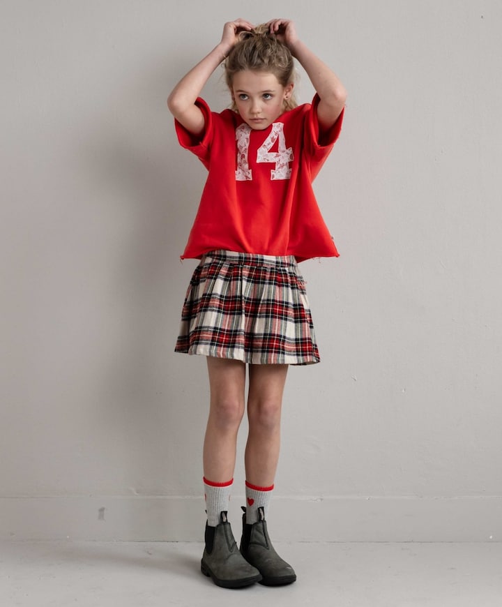 Meisjes sweater rood