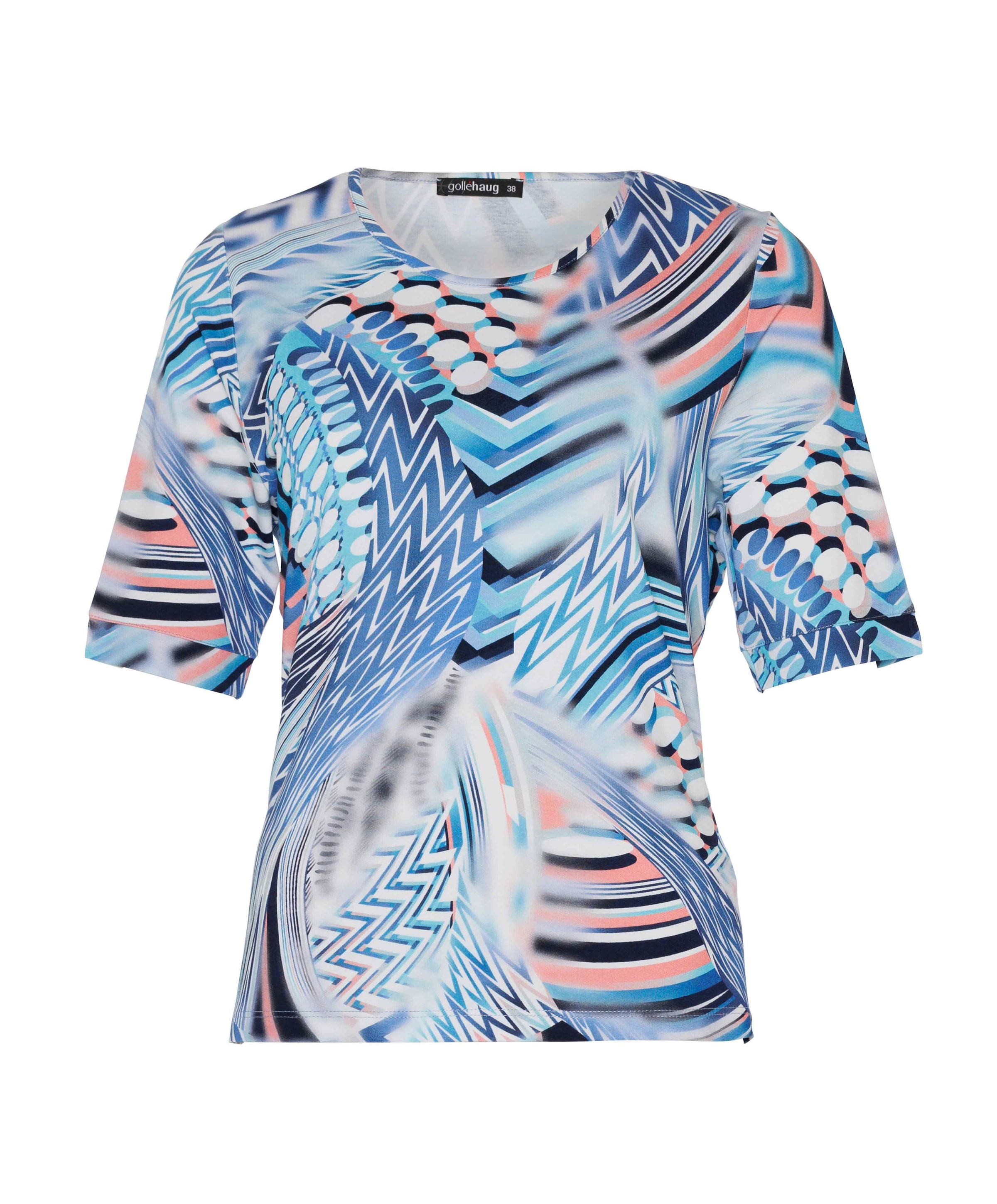 Dames t-shirt blauw
