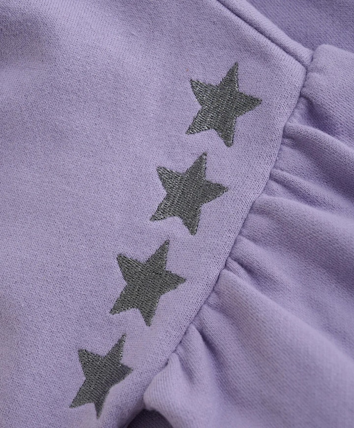 Meisjes sweater paars