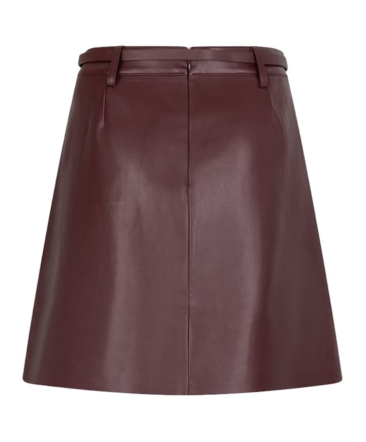 Dames rok bordeaux