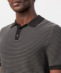 Heren polo bruin