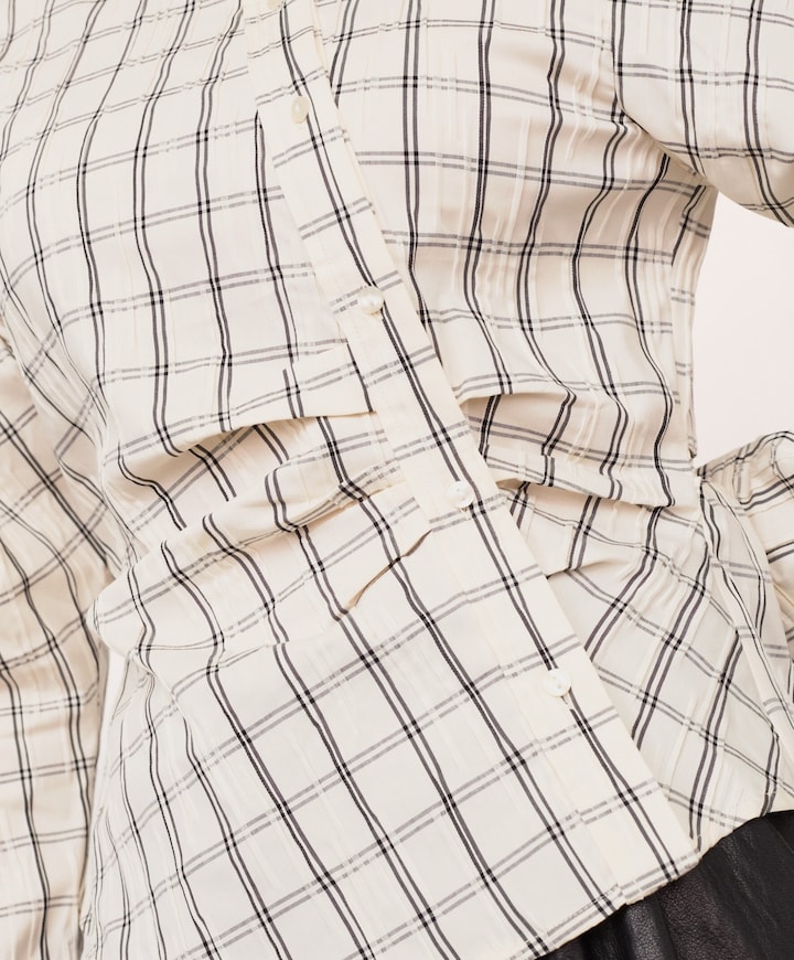 Dames blouse ecru