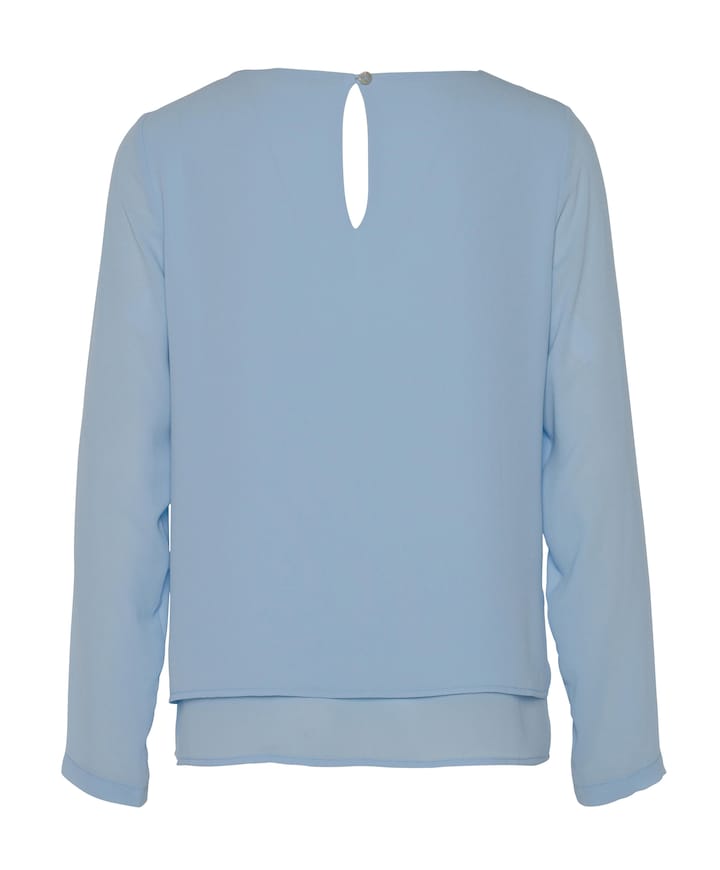 Dames blouse blauw
