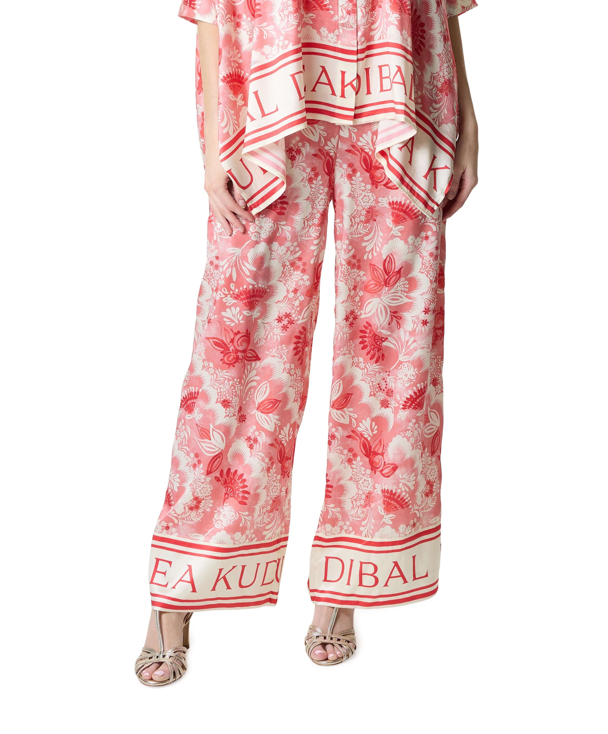 MargoDEA with elastic dames broek rood