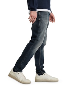 EVAN PEAK heren jeans blauw