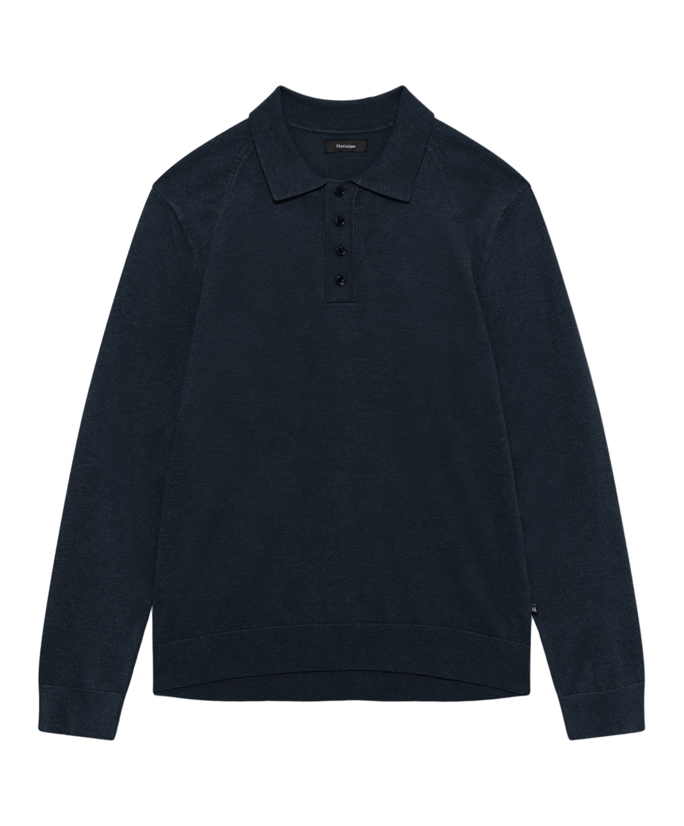 Heren polo blauw